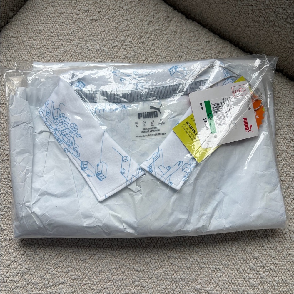 NWT Puma golf shirt - L